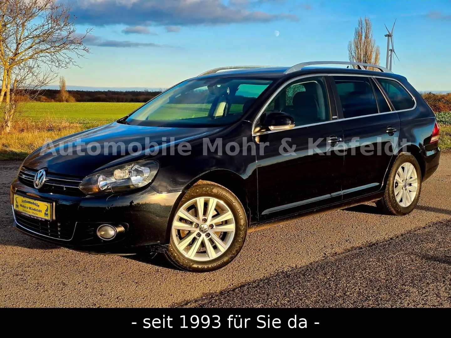 Volkswagen Golf VI Variant Style*AHZV*SHZ*GRA*AUX*WR*PDC* Schwarz - 1