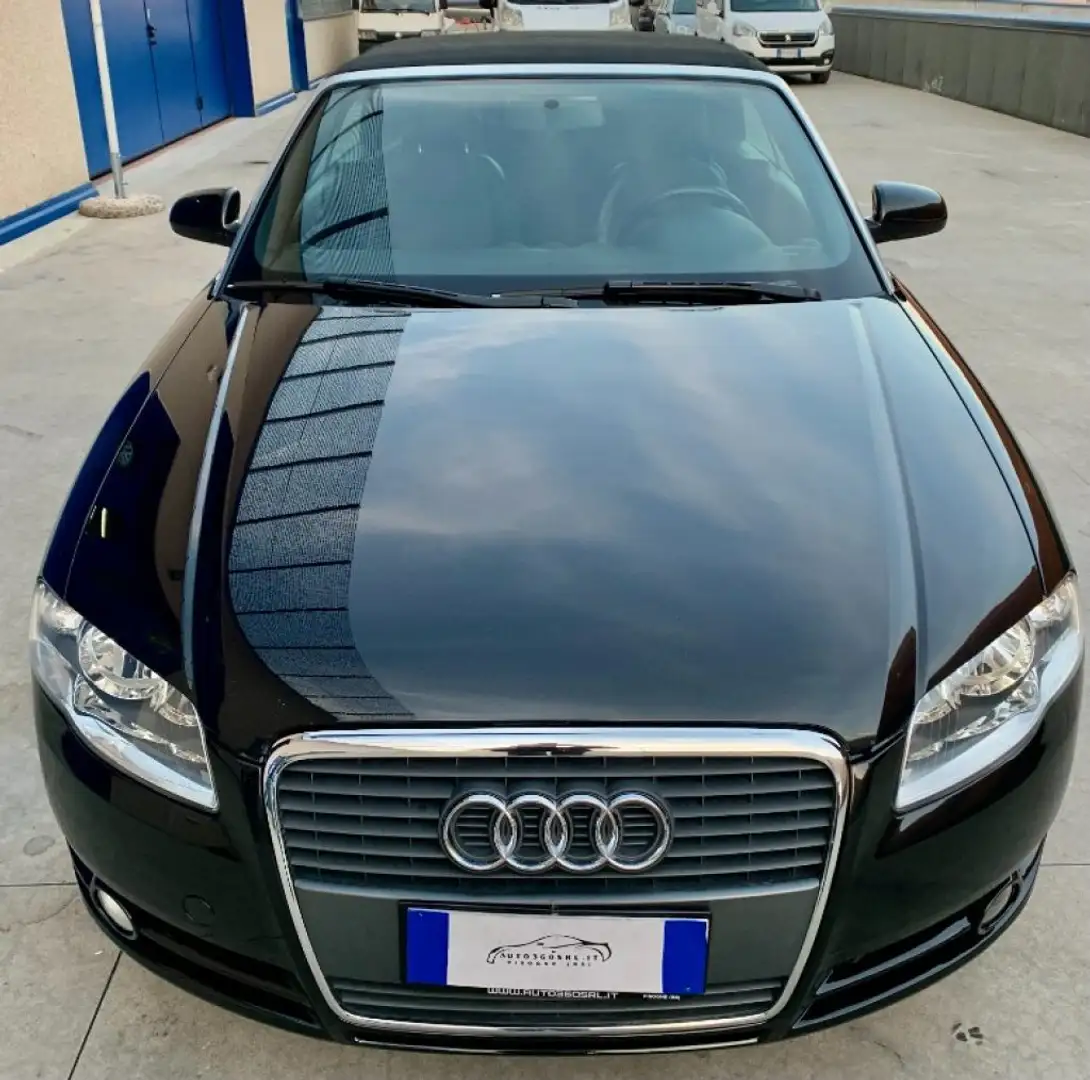 Audi A4 Cabriolet 2.0 TDI F.AP. Top plus S LINE UNICO PROP Nero - 2