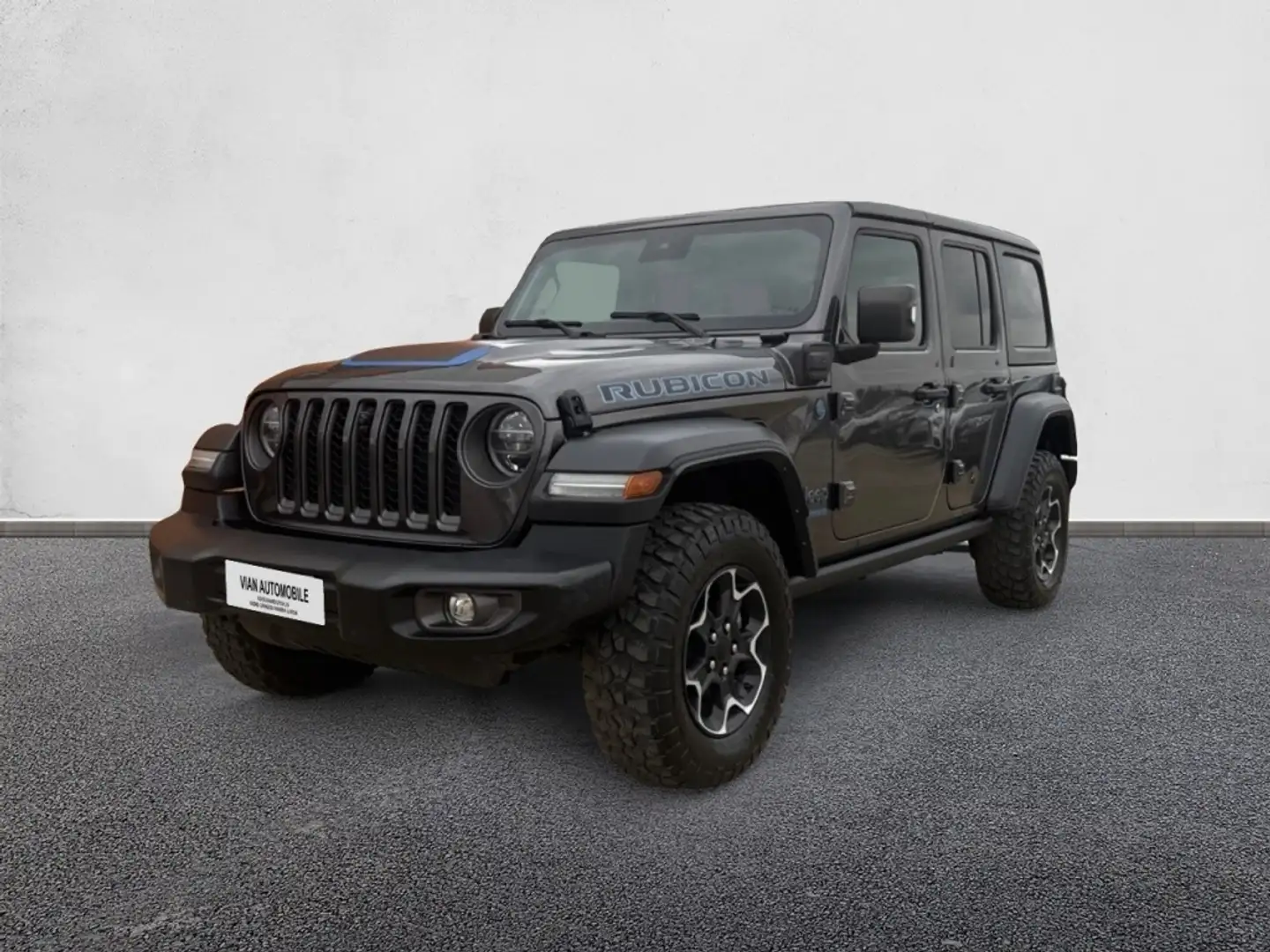 Jeep Wrangler Unlimited 2.0 4xe Rubicon 8ATX 280KW Gris - 1