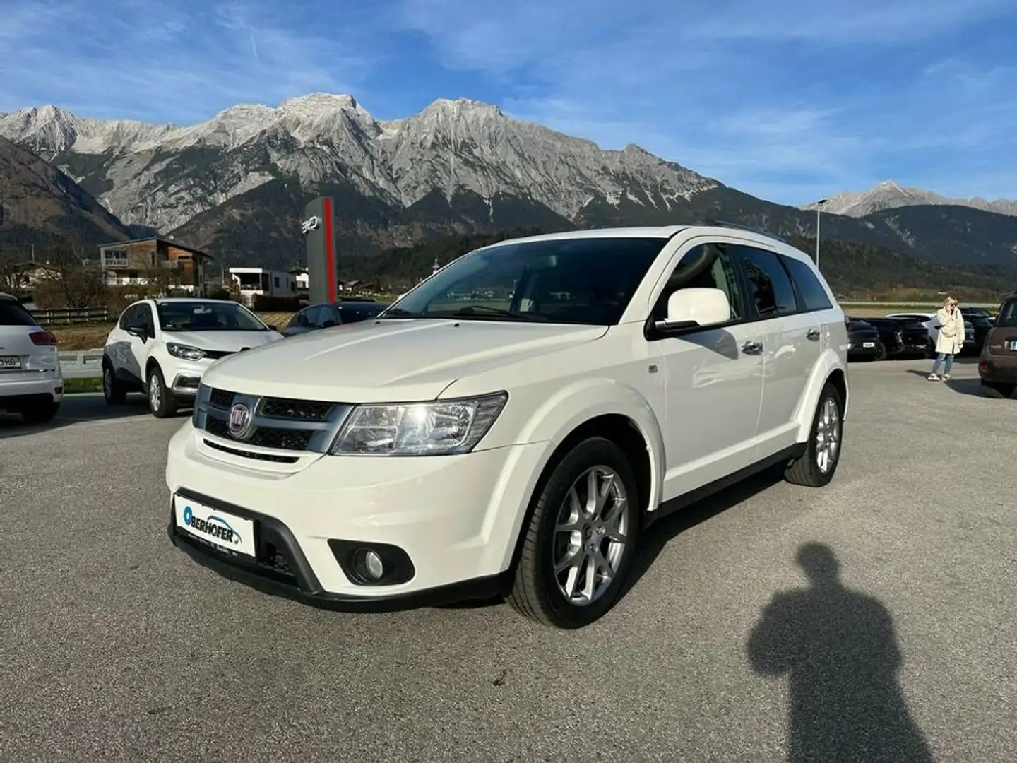 Fiat Freemont Lounge 170PS Diesel Blanc - 2