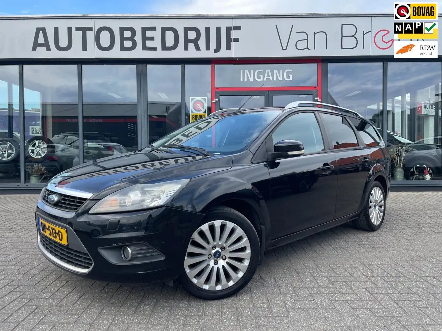 Ford Focus Wagon 1.8 Titanium Flexi Fuel | Export | Trekhaak Zwart - 1