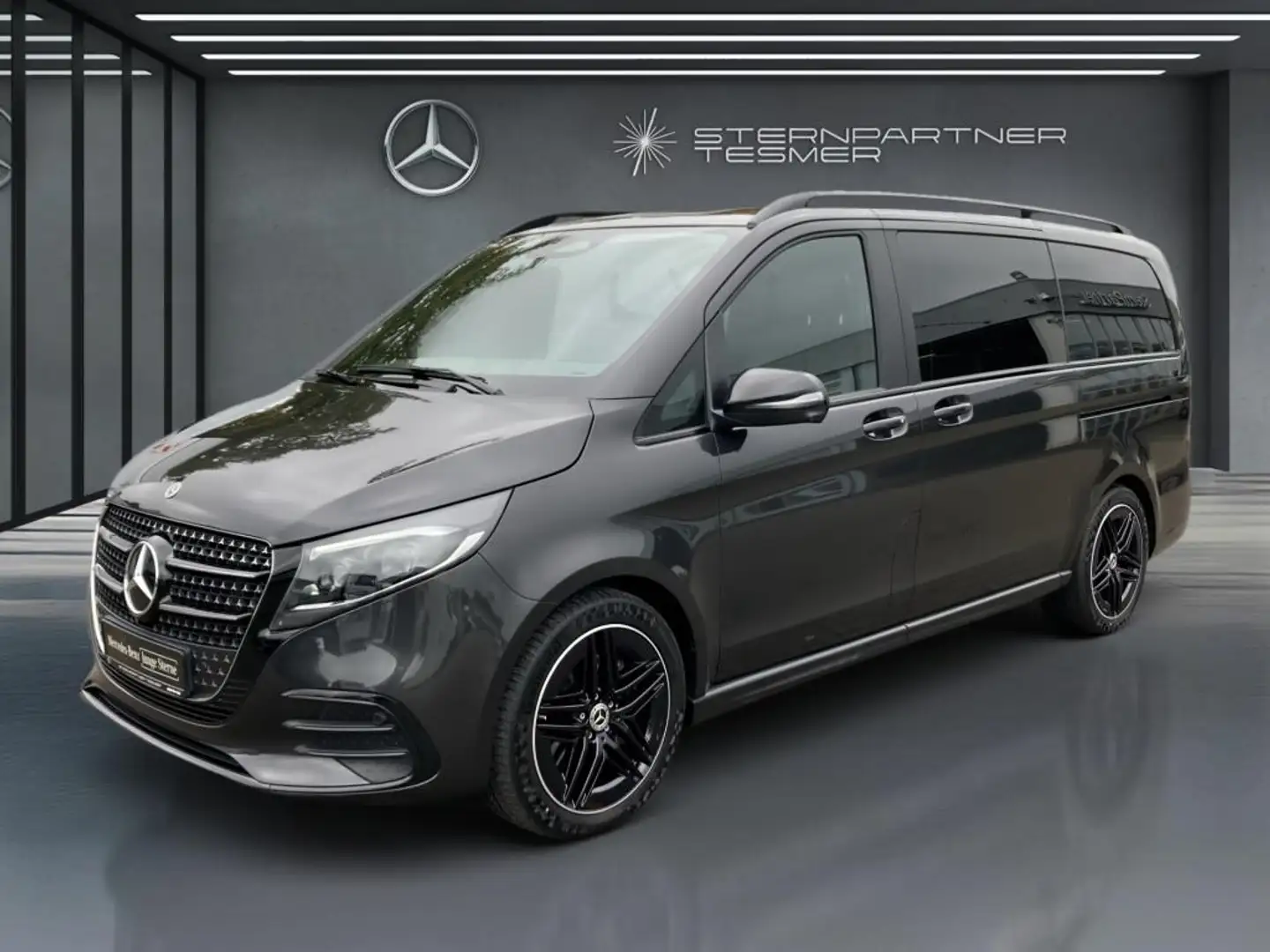 Mercedes-Benz V 300 d EXCLUSIVE Lang AMG Standhz+Tisch+elSitze Gris - 1