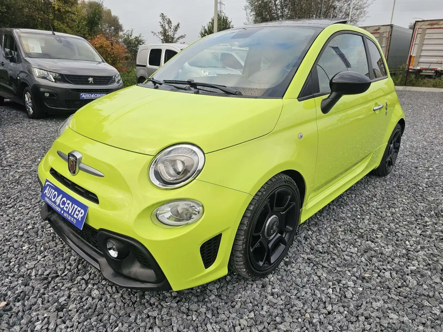 Abarth 595 1.4 T-Jet Pista // SIEGE CARBONE / GARANTIE 1 AN// Vert - 1