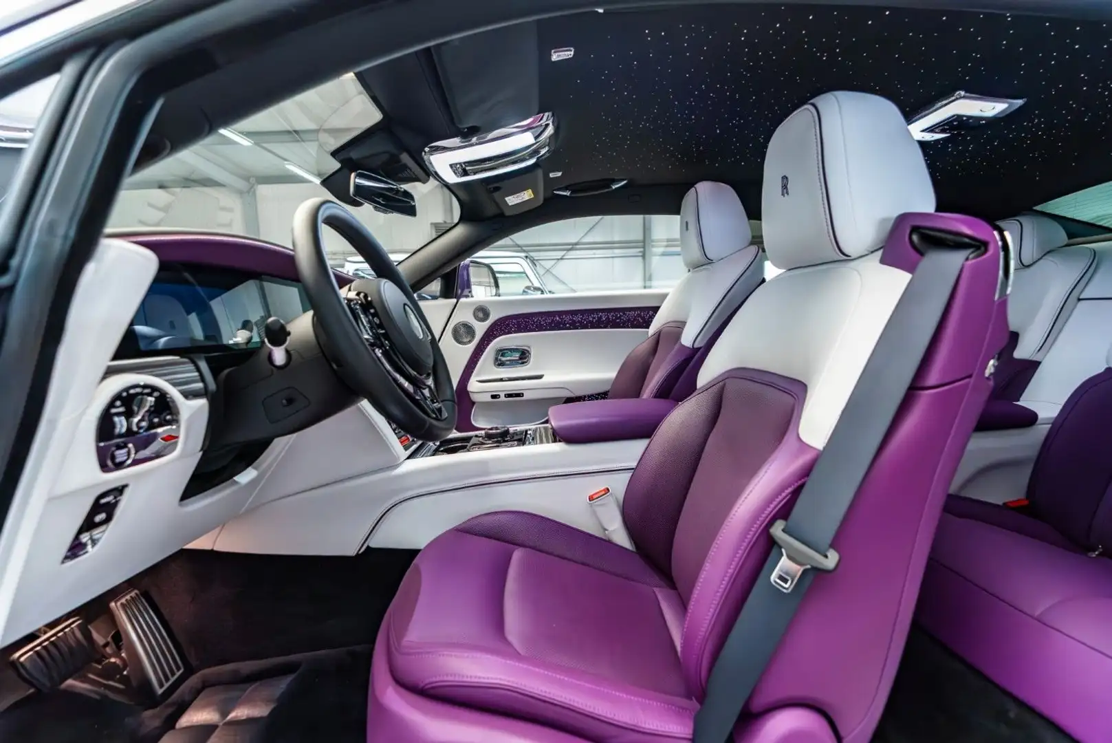 Rolls-Royce Spectre / Shooting Star / Starlight / Bespoke Violett - 2