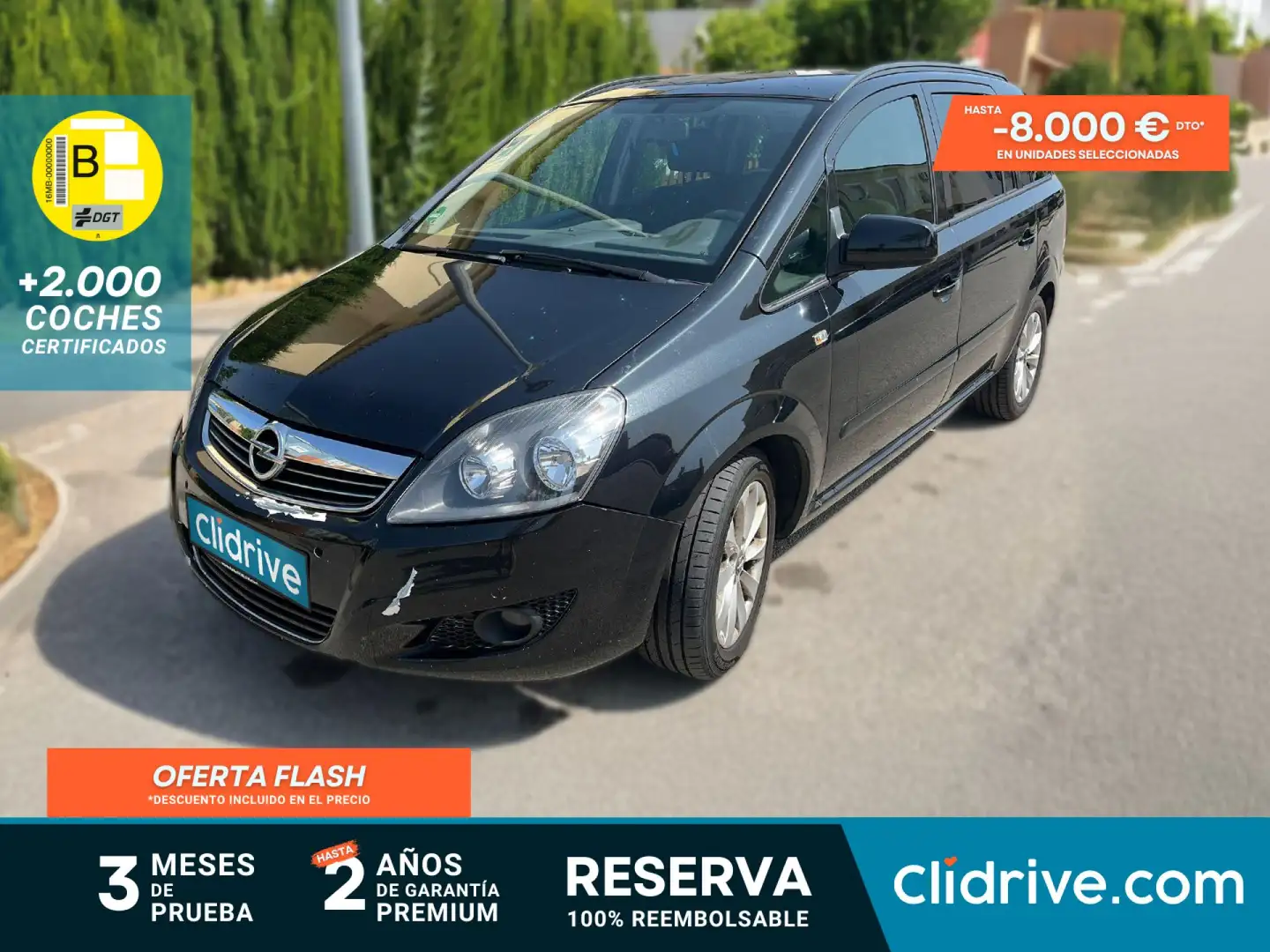 Opel Zafira 1.7CDTi Family 125 Negro - 1