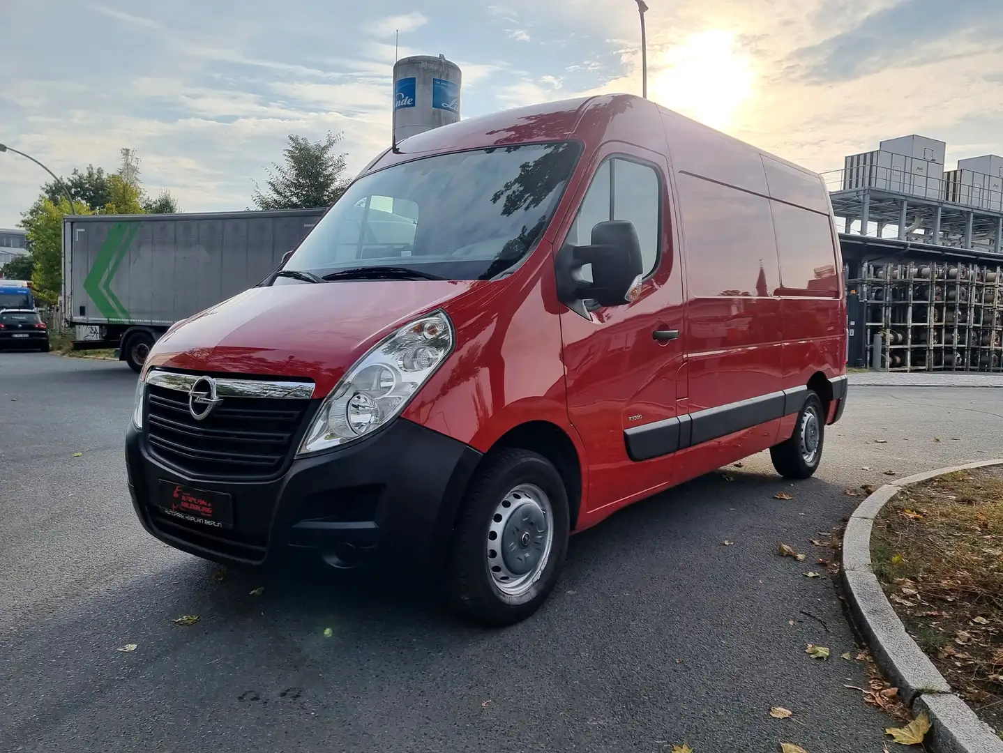 Opel Movano 2.3 CDTI Kasten L2H2, AUTOMATIK, 3 SITZER, KLIMA Roşu - 1