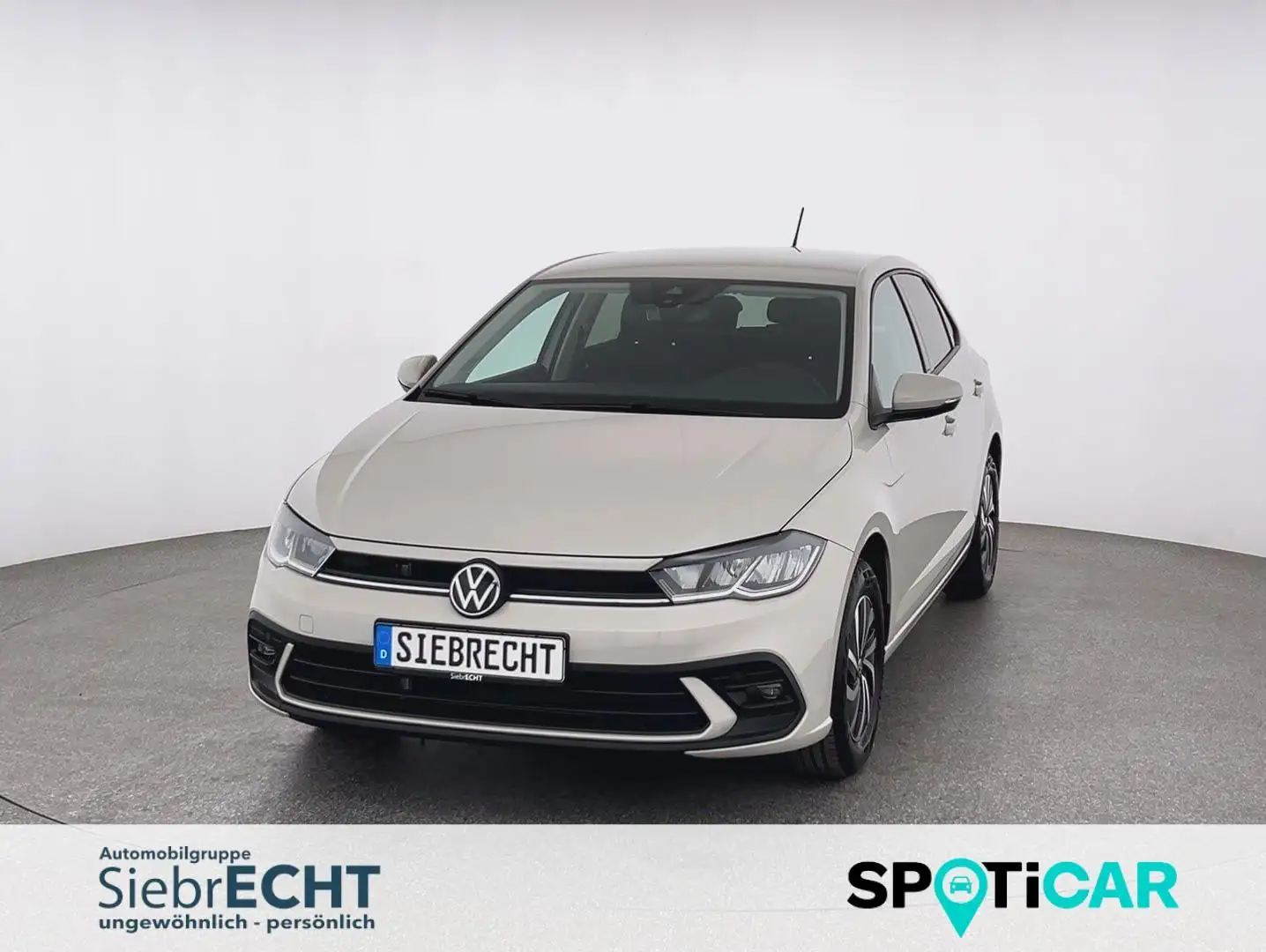 Volkswagen Polo Life 1.0 TSI*SHZ*RFK*PDCh*uvm Beige - 1