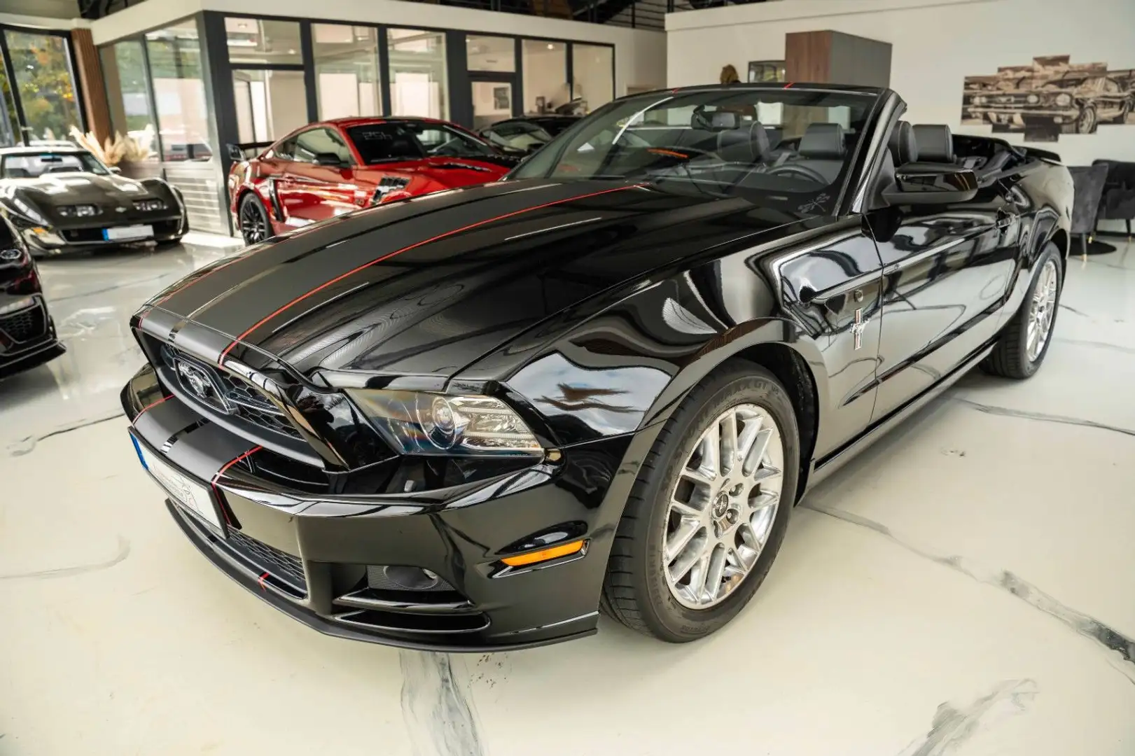 Ford Mustang 3,7 CABRIO PREMIUM TOP Schwarz - 1