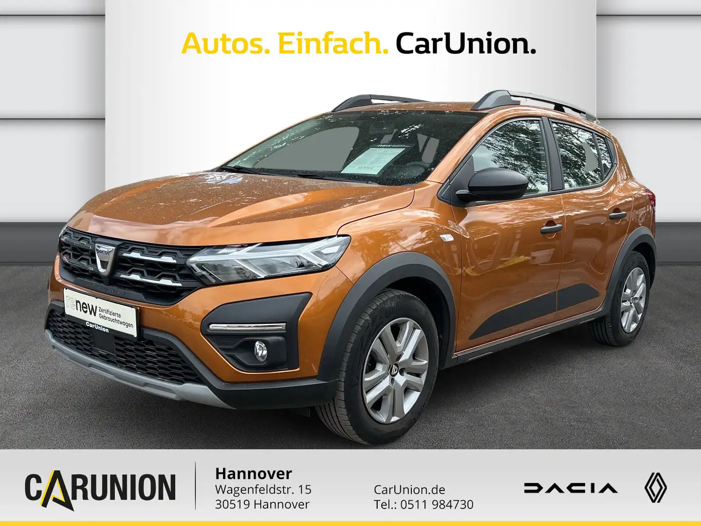 Dacia Sandero Stepway Essential TCe 100 ECO-G Orange - 1