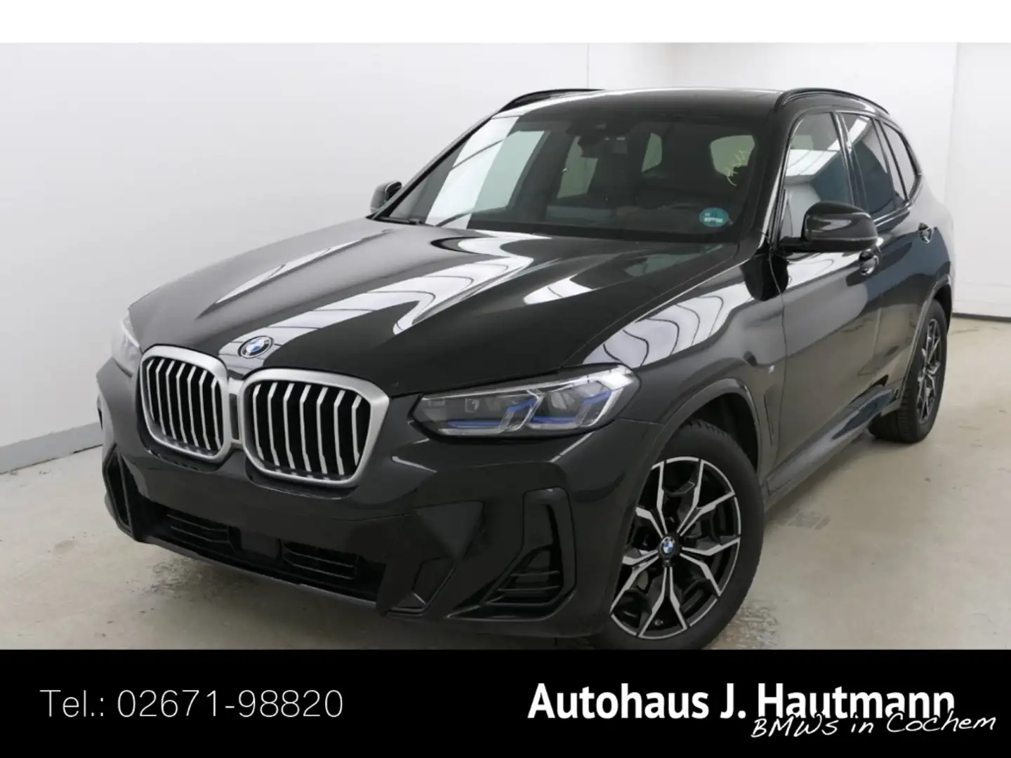 BMW X3 xDrive 20 d M Sport +AHK+LASER+HUP+PANO+ACC+ Zwart - 1