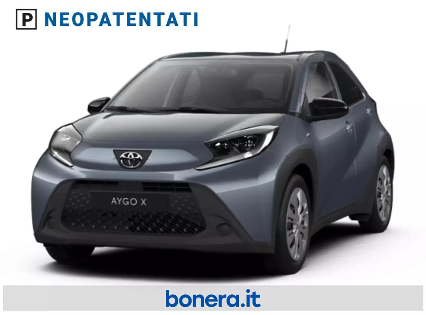 Toyota Aygo X 1.0 Active 72cv s-cvt Grigio - 1