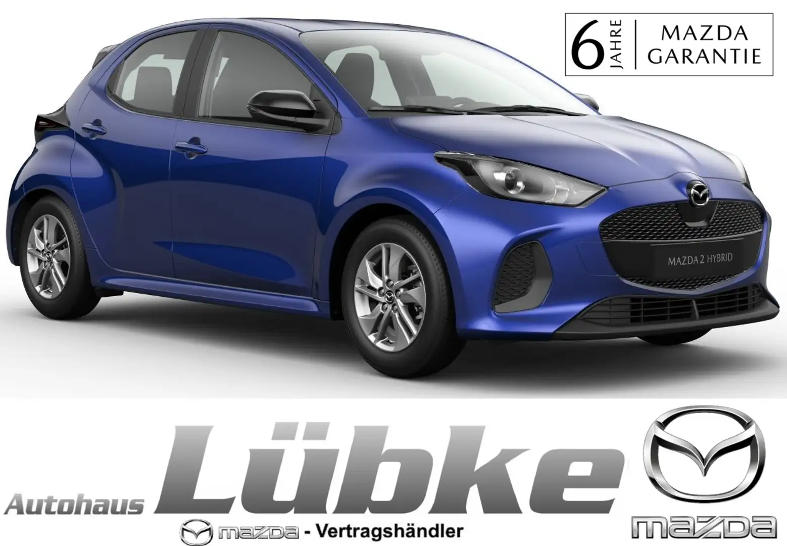 Mazda 2 Hybrid 1.5 Hybrid Centre-Line *Rückfahrkam*Carplay Bleu - 1