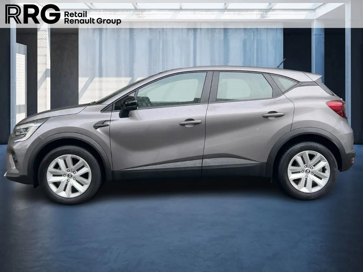 Renault Captur TCe EDC 140 Mild-Hybrid EDC KLIMA ABS Fahrerairbag Seitenairbag Grau - 2