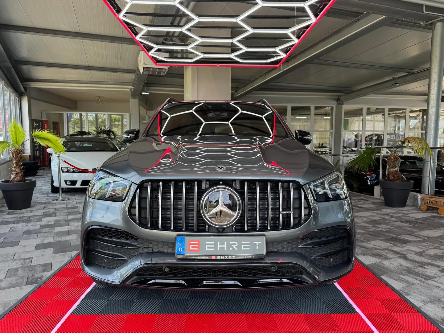 Mercedes-Benz GLE 53 AMG 4Matic+, Perfom., Burmester, Pano, Service neu Gris - 1