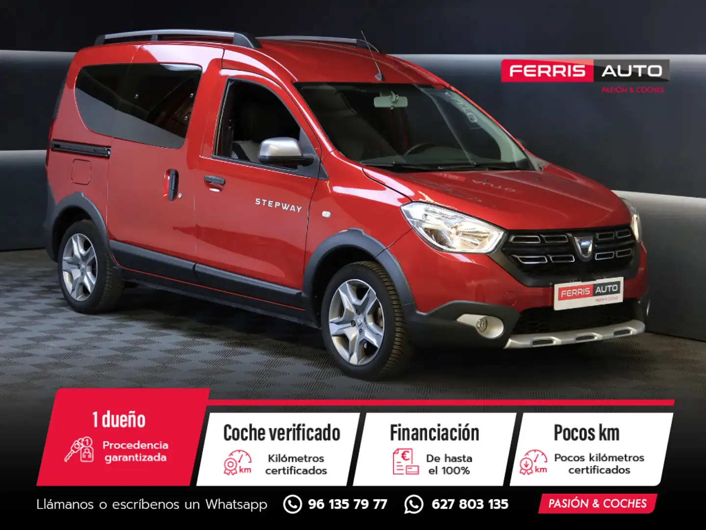 Dacia Dokker TCE GPF Stepway Essential 96kW Lilla - 1