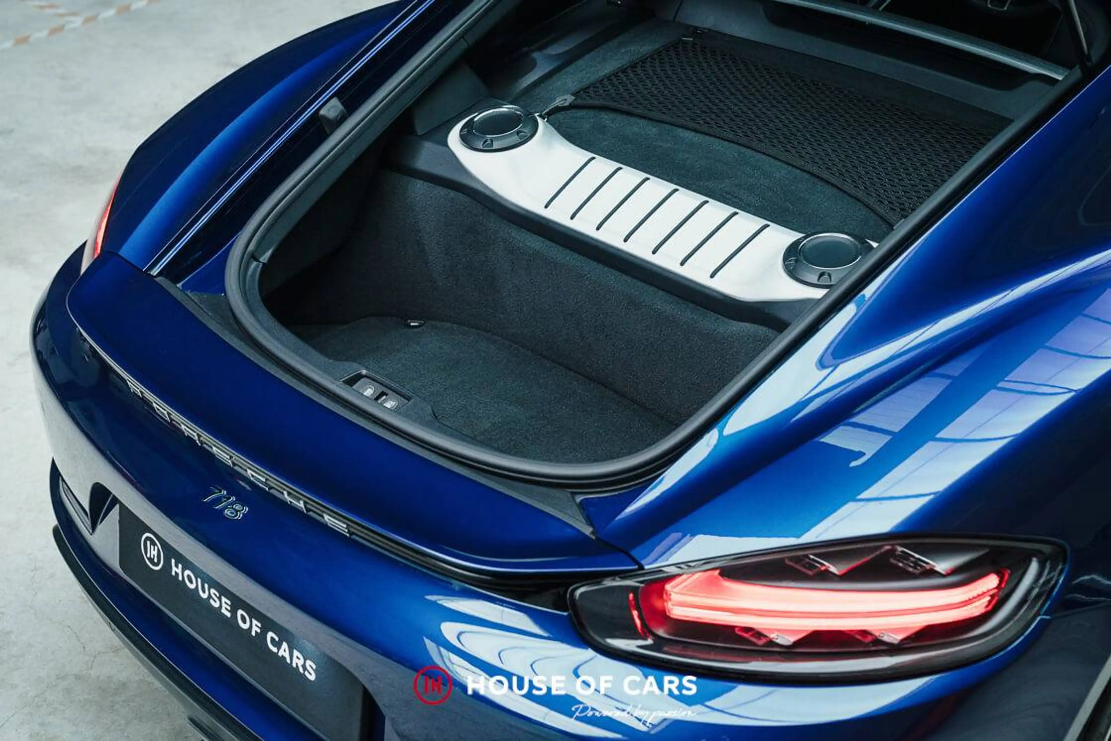 Porsche 718 Cayman PDK - Gentian Blue Met. - 1st paint — photo 13