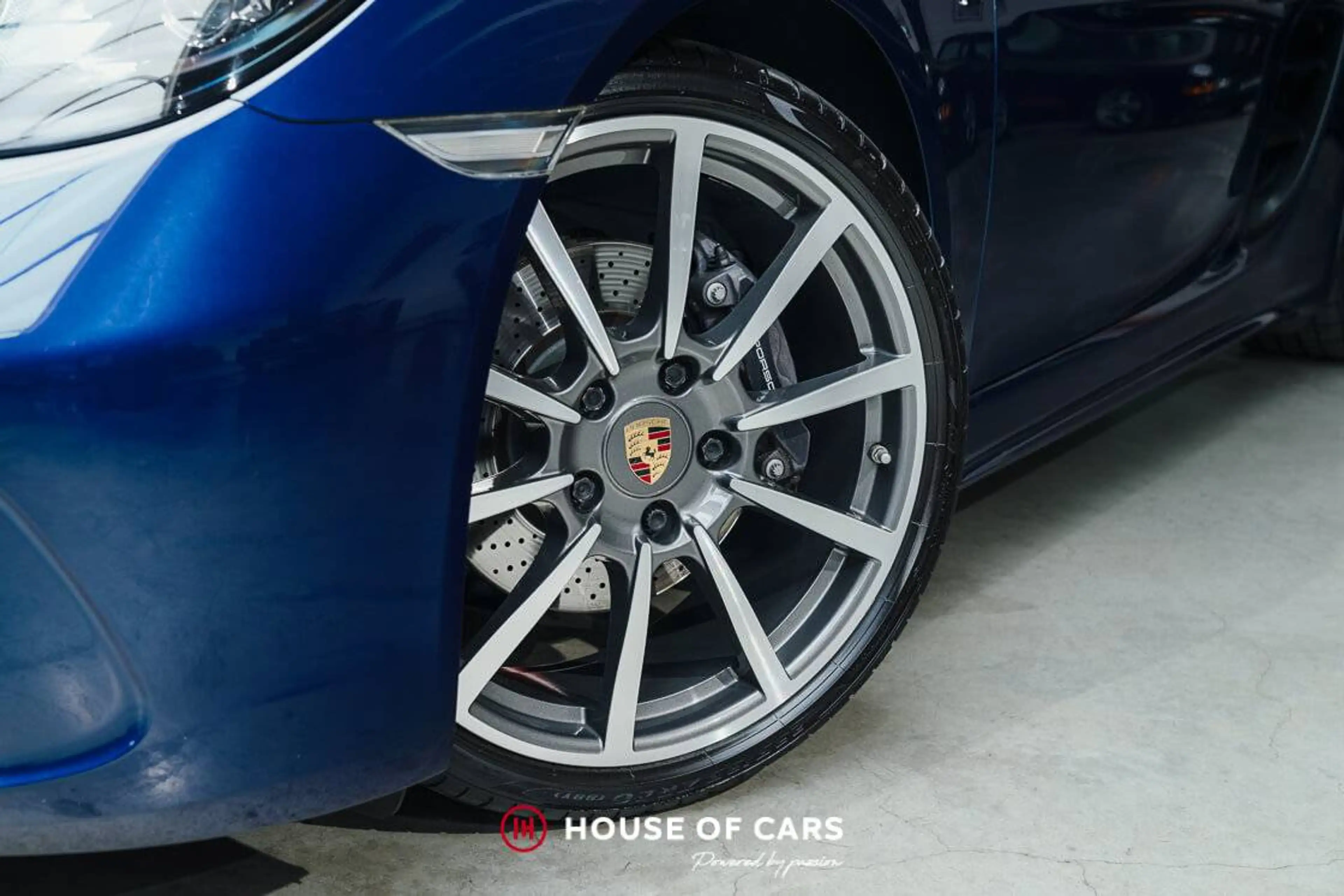 Porsche 718 Cayman PDK - Gentian Blue Met. - 1st paint — photo 11