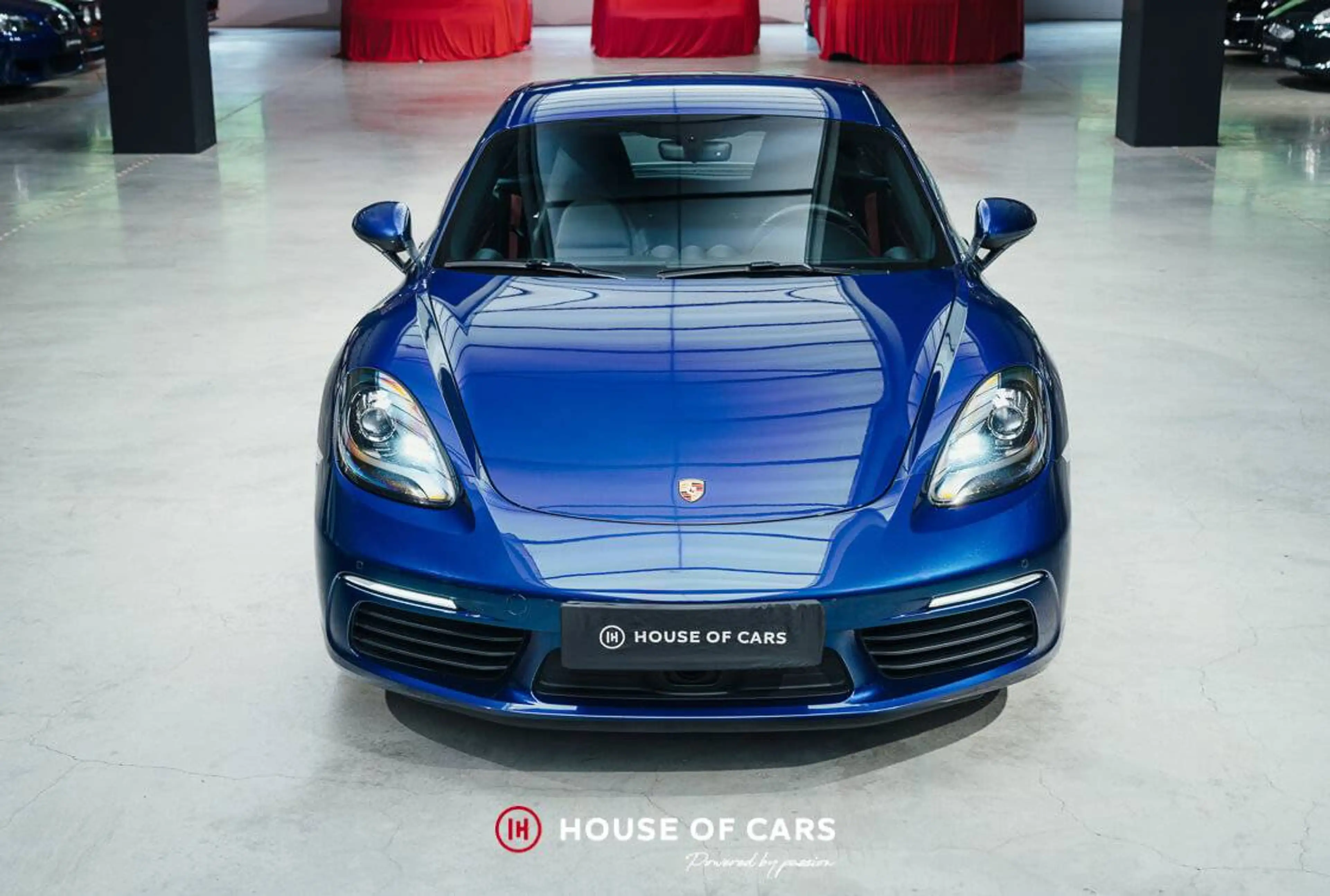 Porsche 718 Cayman PDK - Gentian Blue Met. - 1st paint — photo 3