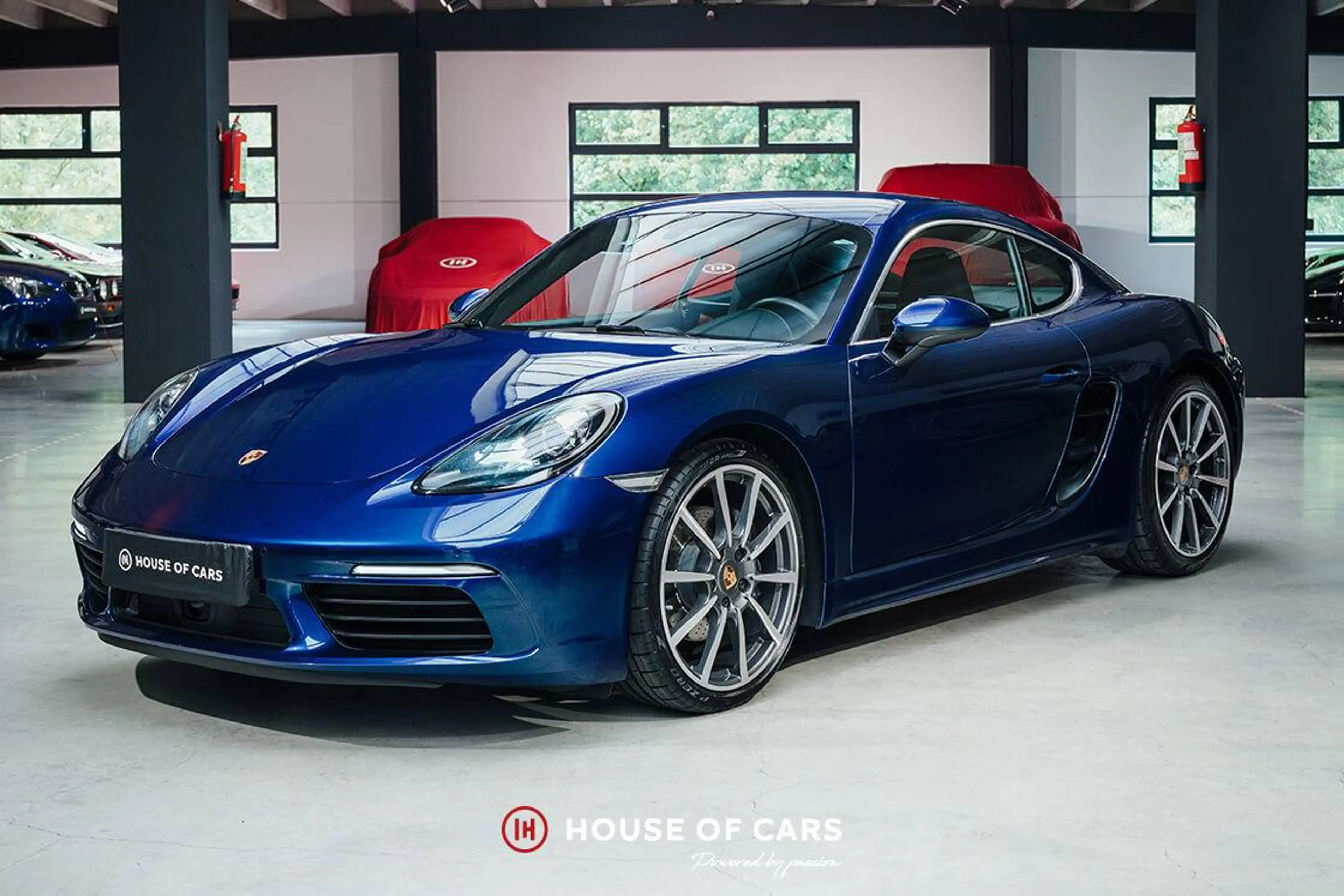 Porsche 718 Cayman PDK - Gentian Blue Met. - 1st paint — photo 2