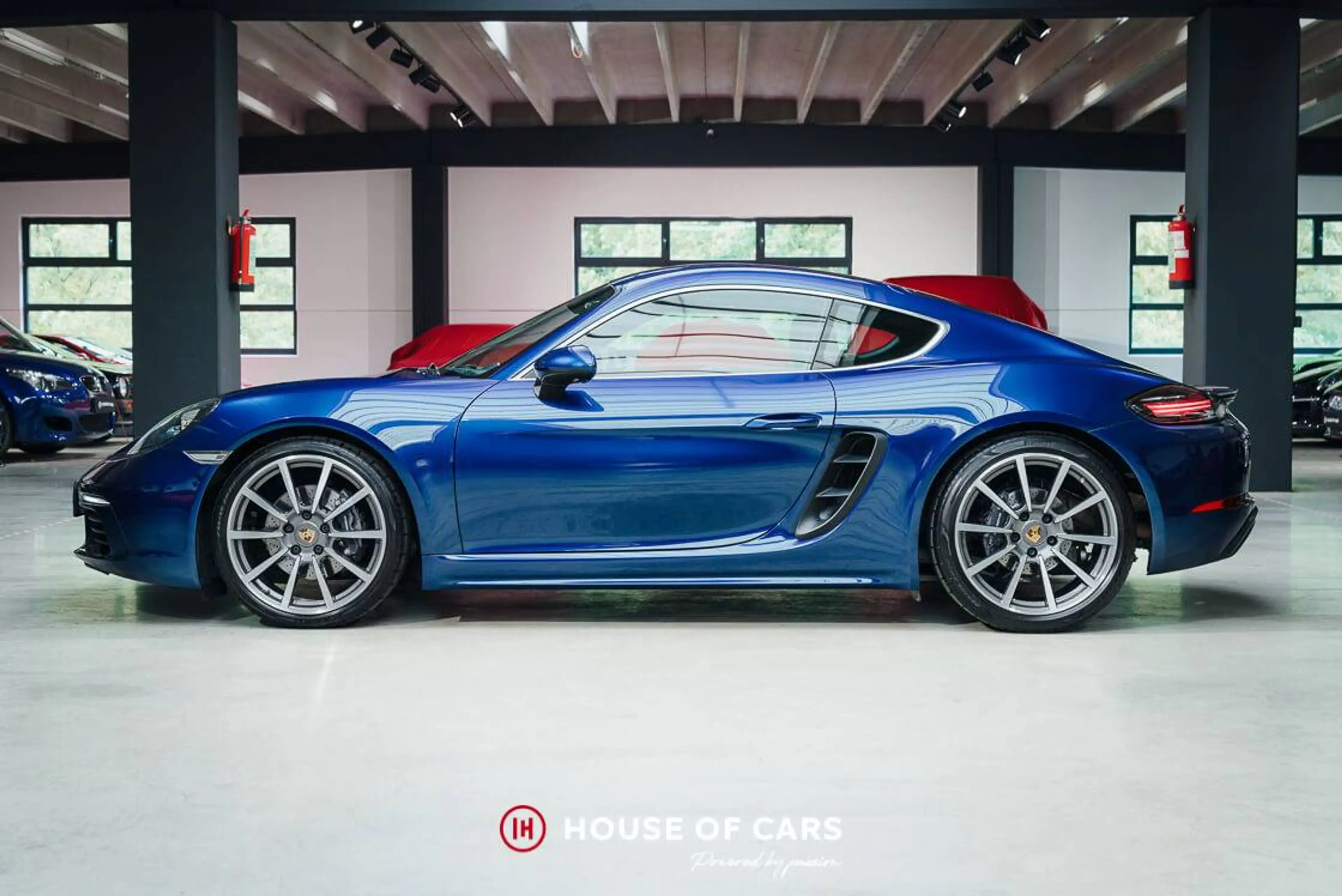 Porsche 718 Cayman PDK - Gentian Blue Met. - 1st paint — photo 10