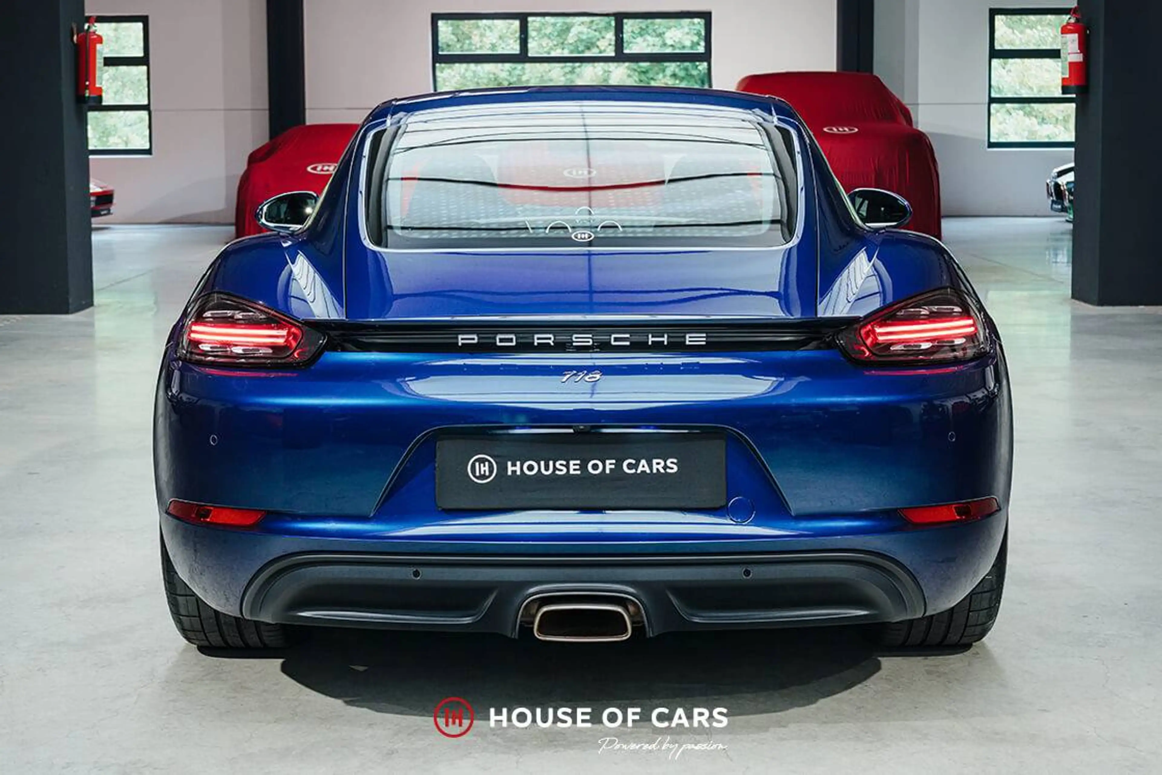 Porsche 718 Cayman PDK - Gentian Blue Met. - 1st paint — photo 8