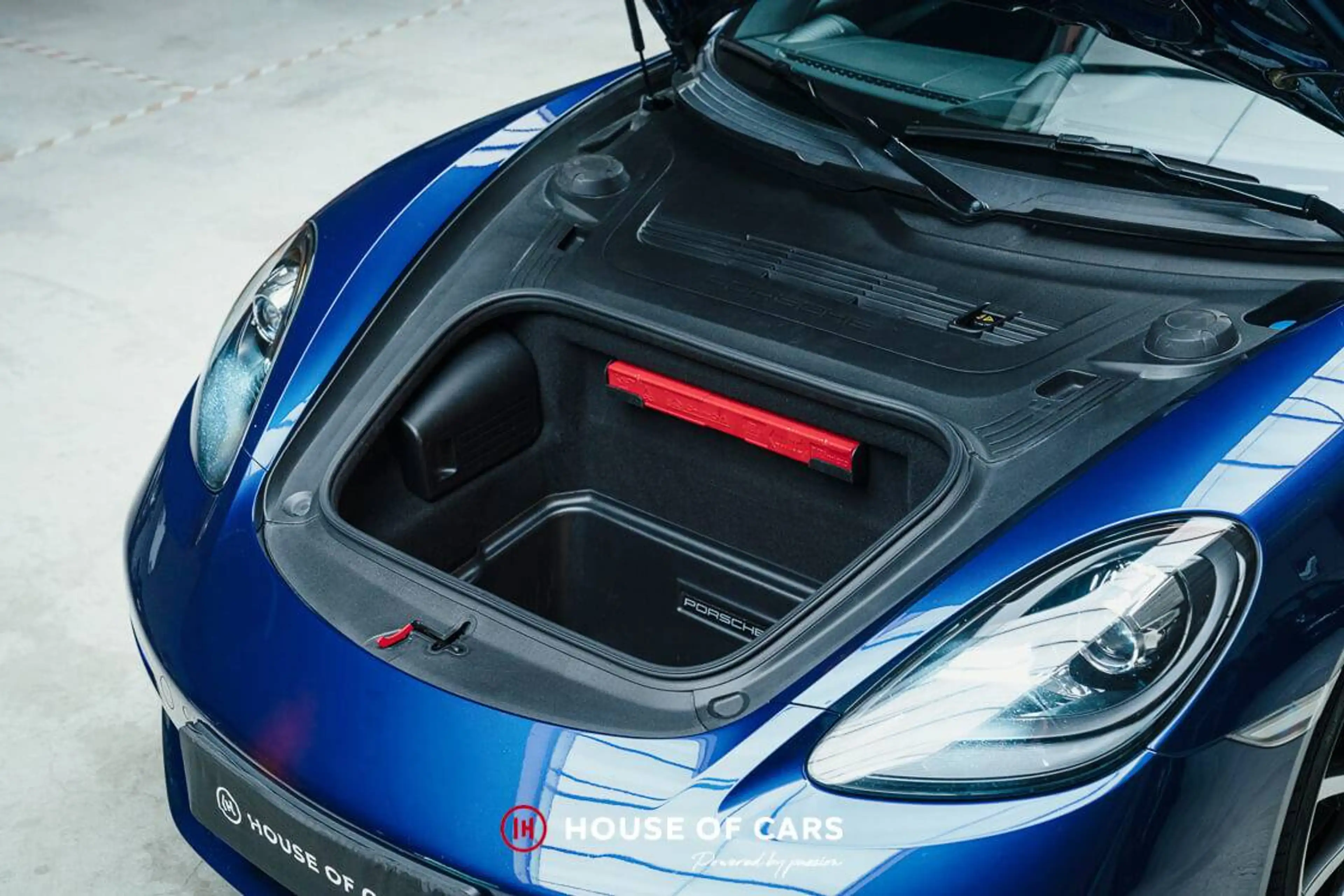 Porsche 718 Cayman PDK - Gentian Blue Met. - 1st paint — photo 12