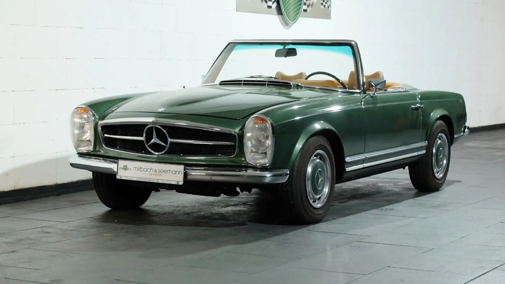 Mercedes-Benz SL 280 280SL Pagode Grün - 1