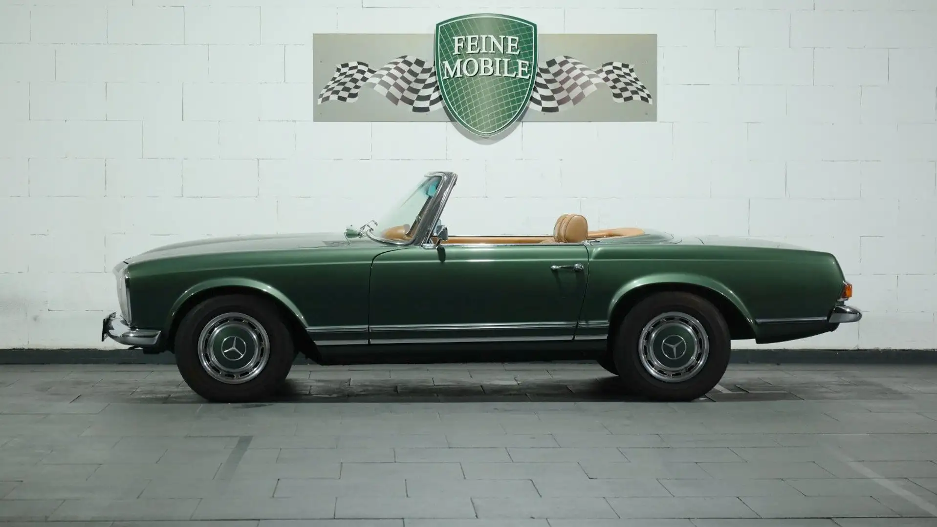 Mercedes-Benz SL 280 280SL Pagode Grün - 2