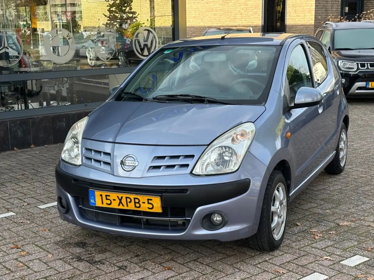 Nissan Pixo 1.0 LOOK Airco NAP -Autopas Trekhaak Blauw - 2