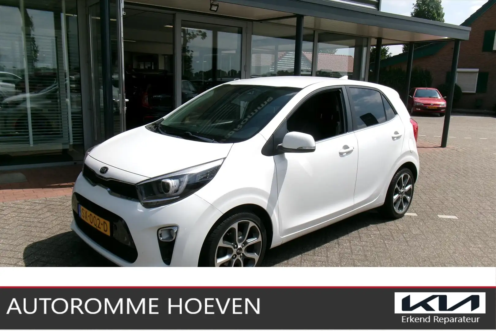Kia Picanto 1.0 MPi Design Edition Luxe Org. Ned. Clima Leder Wit - 1