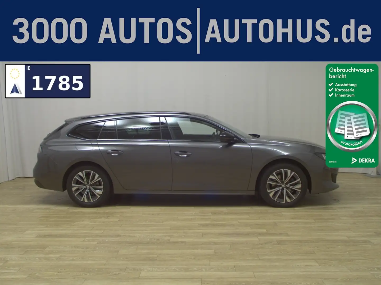 Peugeot 508 1.5 BlueHDi 130 Allure Navi LED RFK AHK Gris - 1