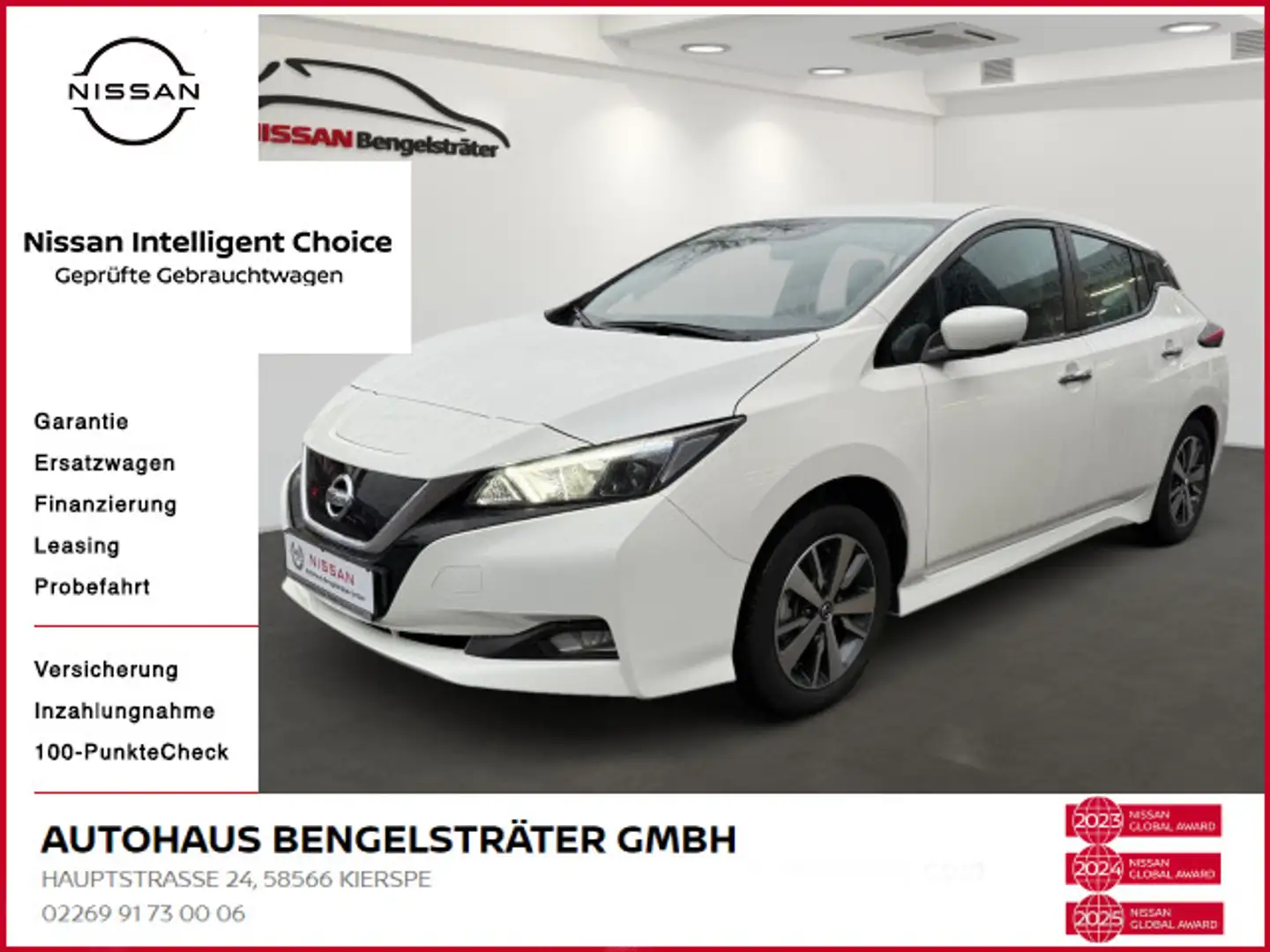 Nissan Leaf Acenta 40KW Winter Paket Weiß - 1