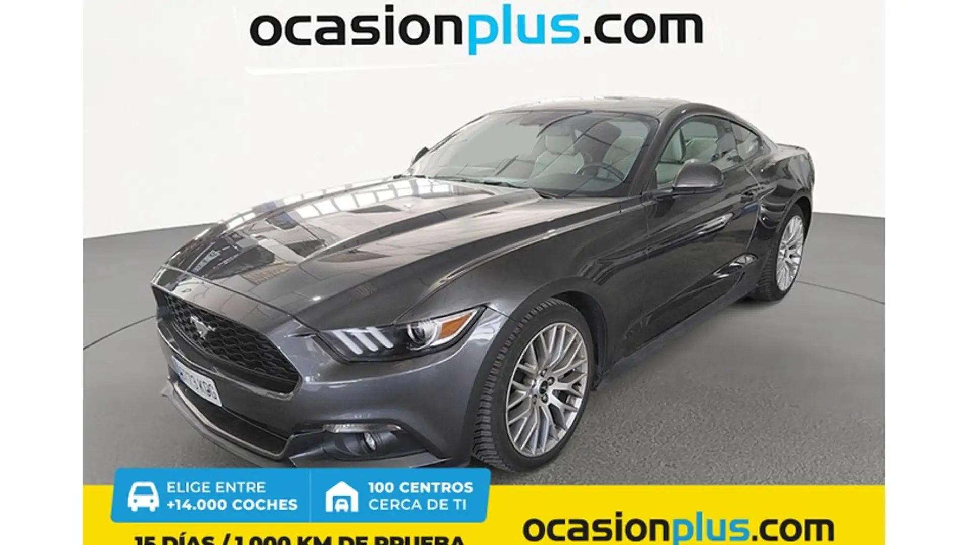 Ford Mustang Fastback 2.3 EcoBoost Aut. Gris - 1