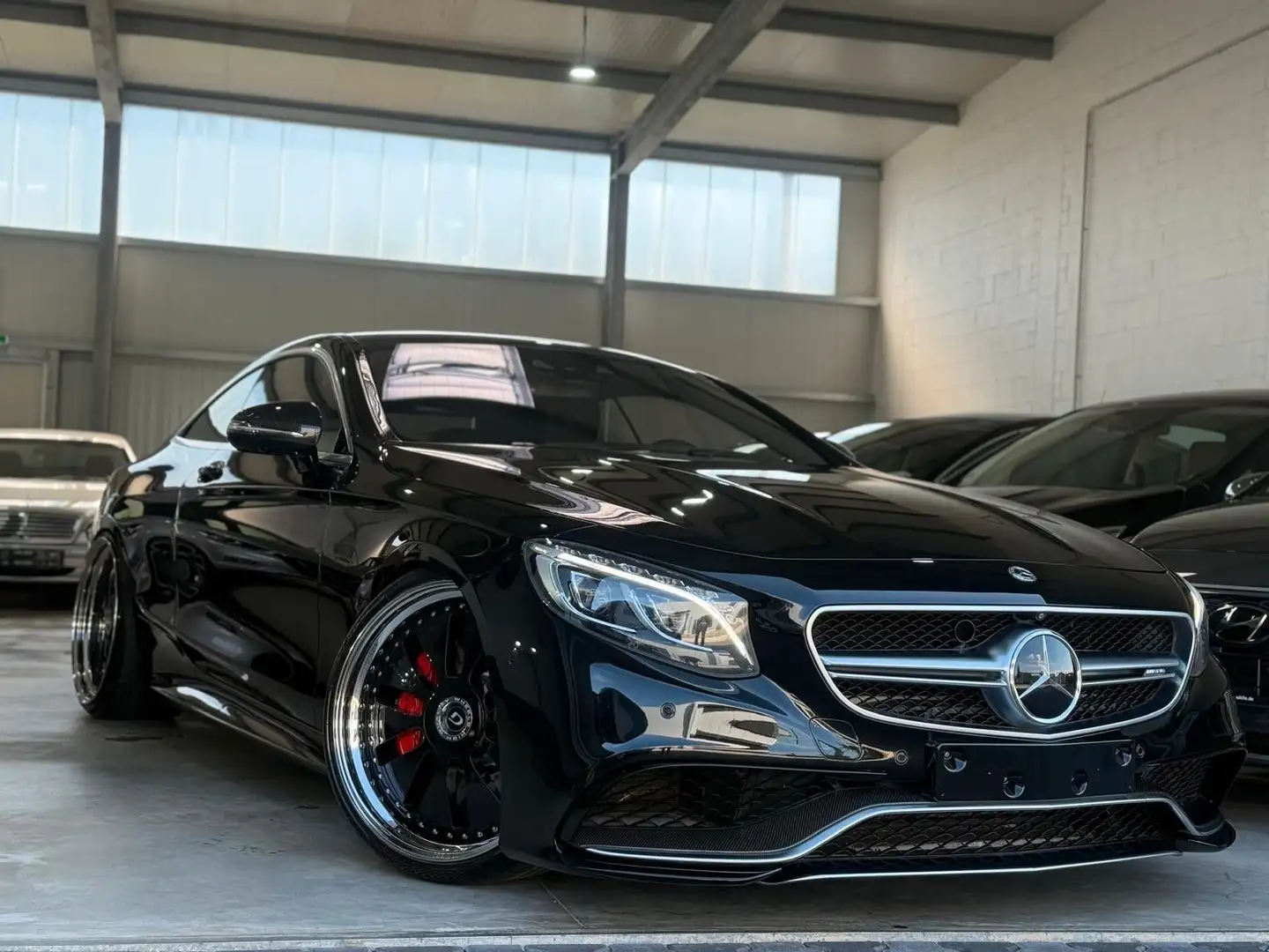 Mercedes-Benz S 63 AMG Coupe Capristo Anlage DOMANIG 22ZOLL Noir - 2
