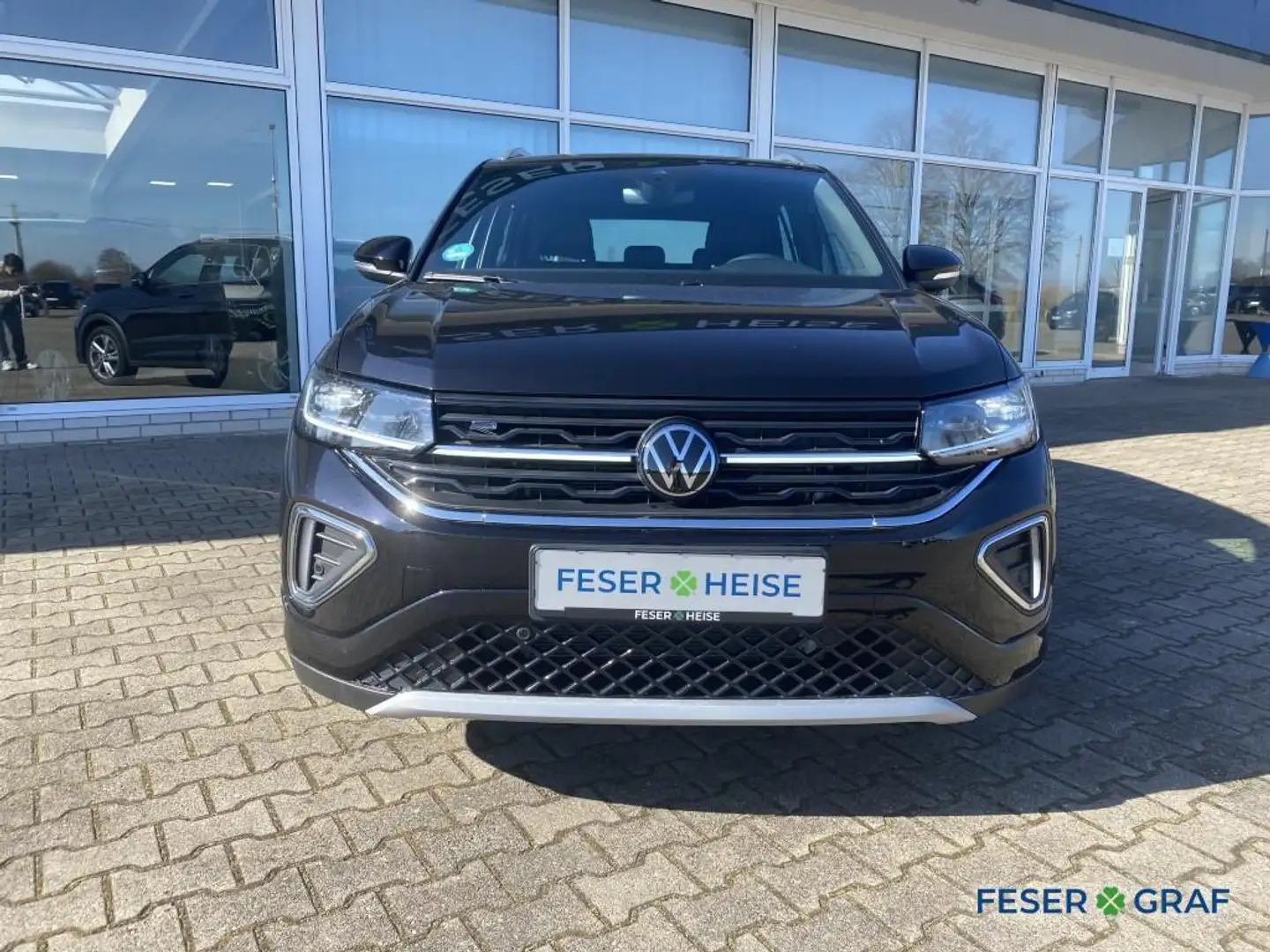 Volkswagen T-Cross 1.0 R-Line DSG*Navi*RaerView Schwarz - 2