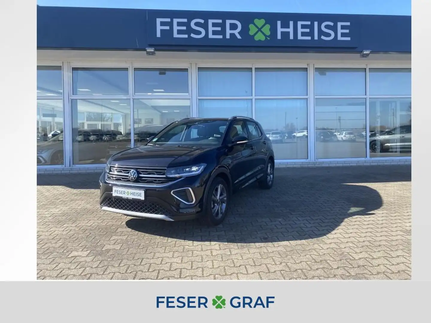 Volkswagen T-Cross 1.0 R-Line DSG*Navi*RaerView Schwarz - 1