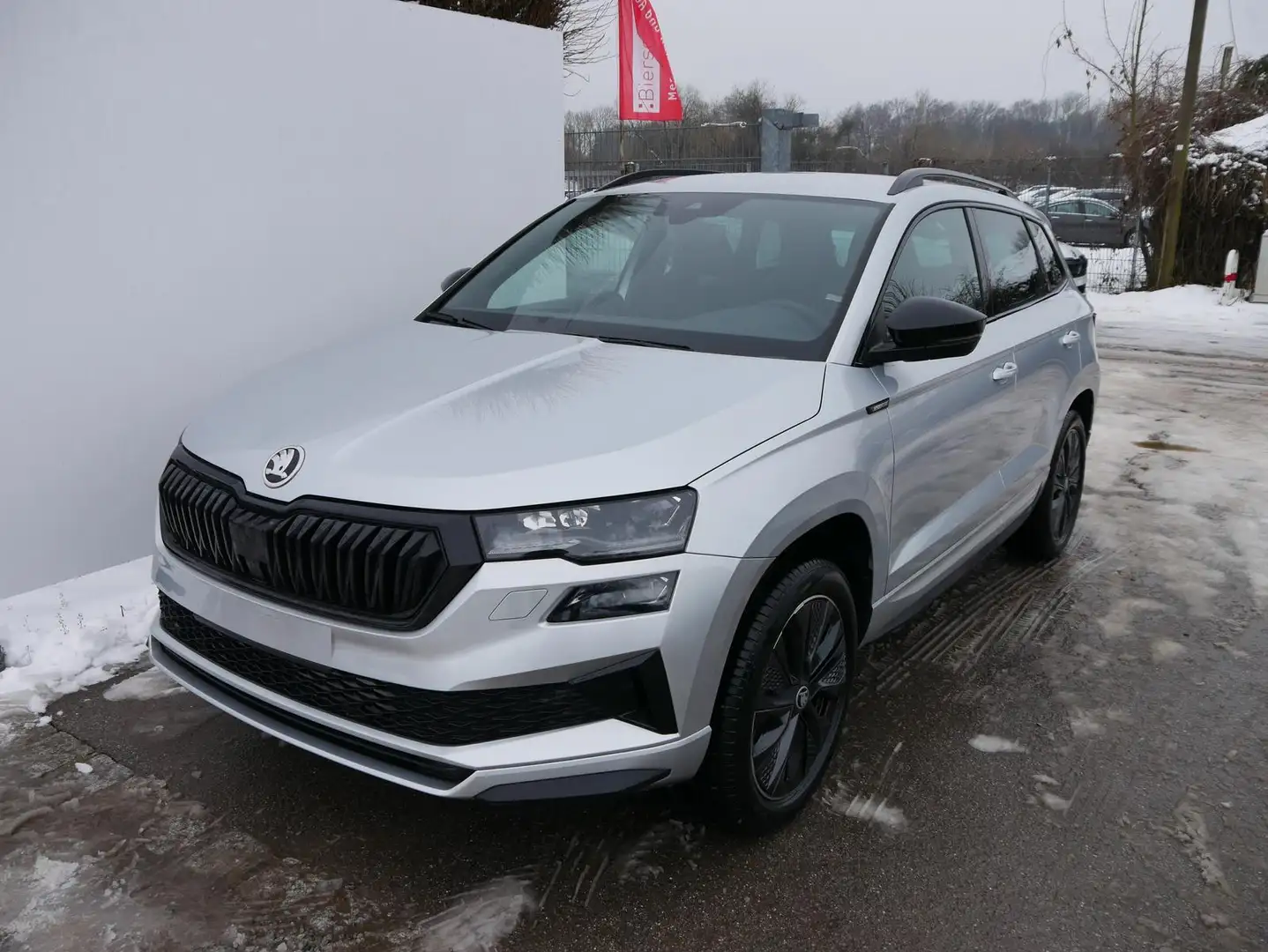 Skoda Karoq Sportline 2.0 TSI 4x4 DSG DSG*KESSY*TEMPOMAT*PD... Silber - 1
