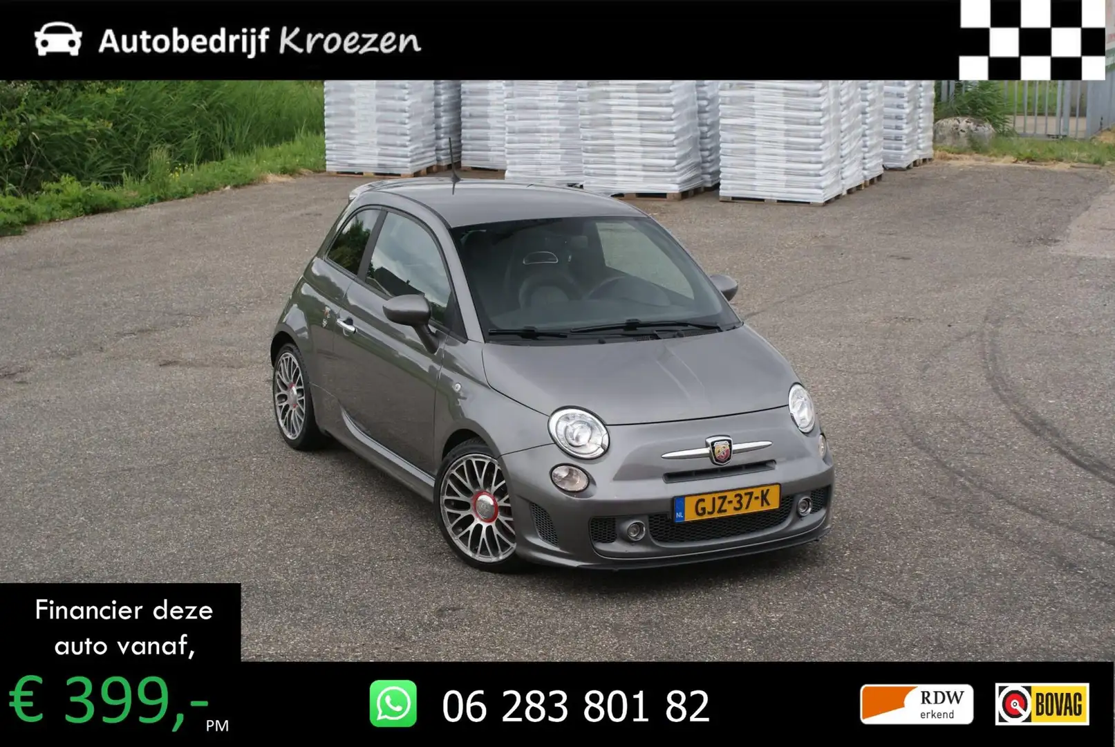 Fiat 500 Abarth 1.4 T-Jet Competizione Gris - 1