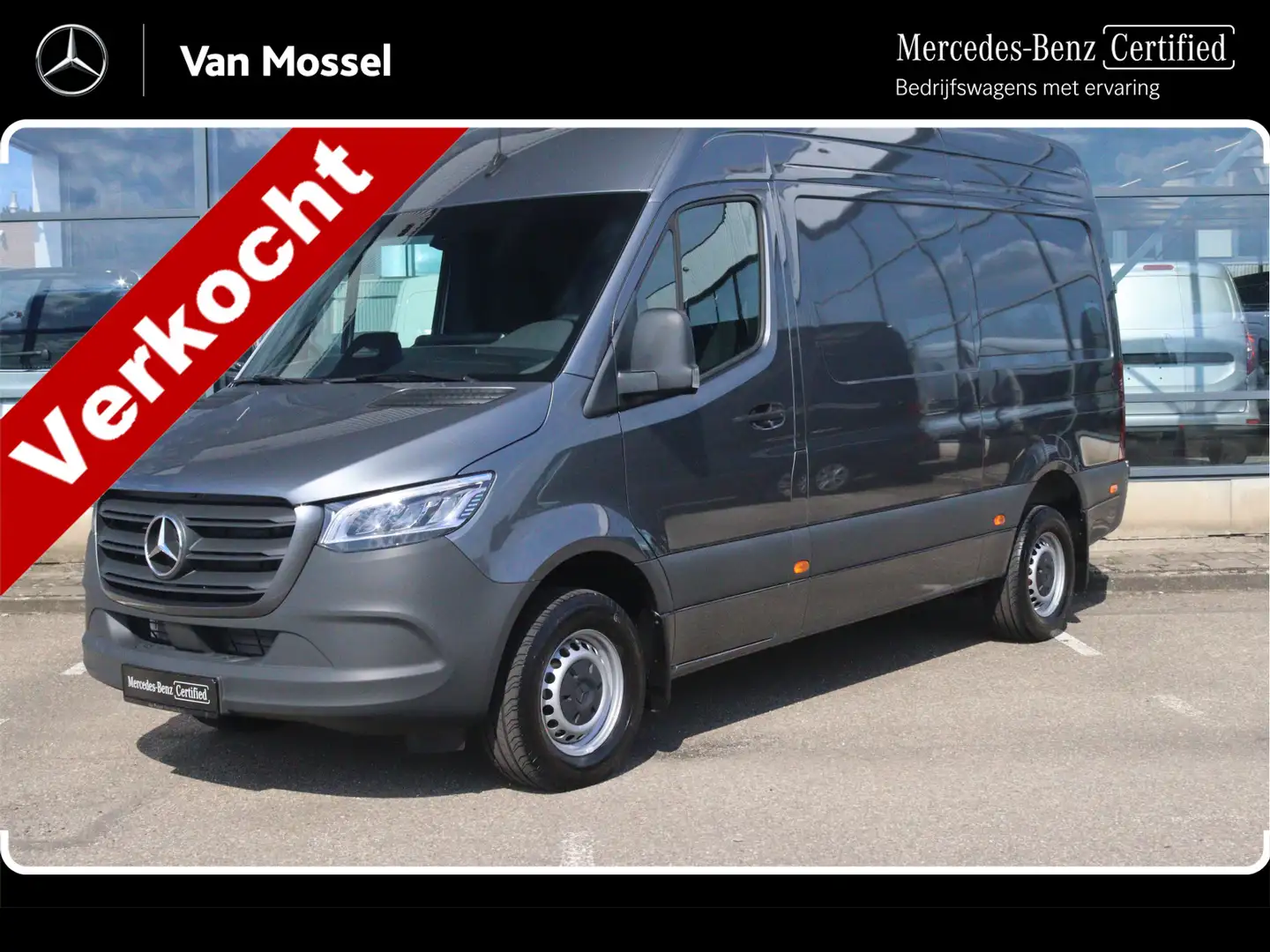Mercedes-Benz Sprinter 317 CDI L2H2 Select | AIRCO/CAMERA/CRUISE/STANDKAC Gris - 1