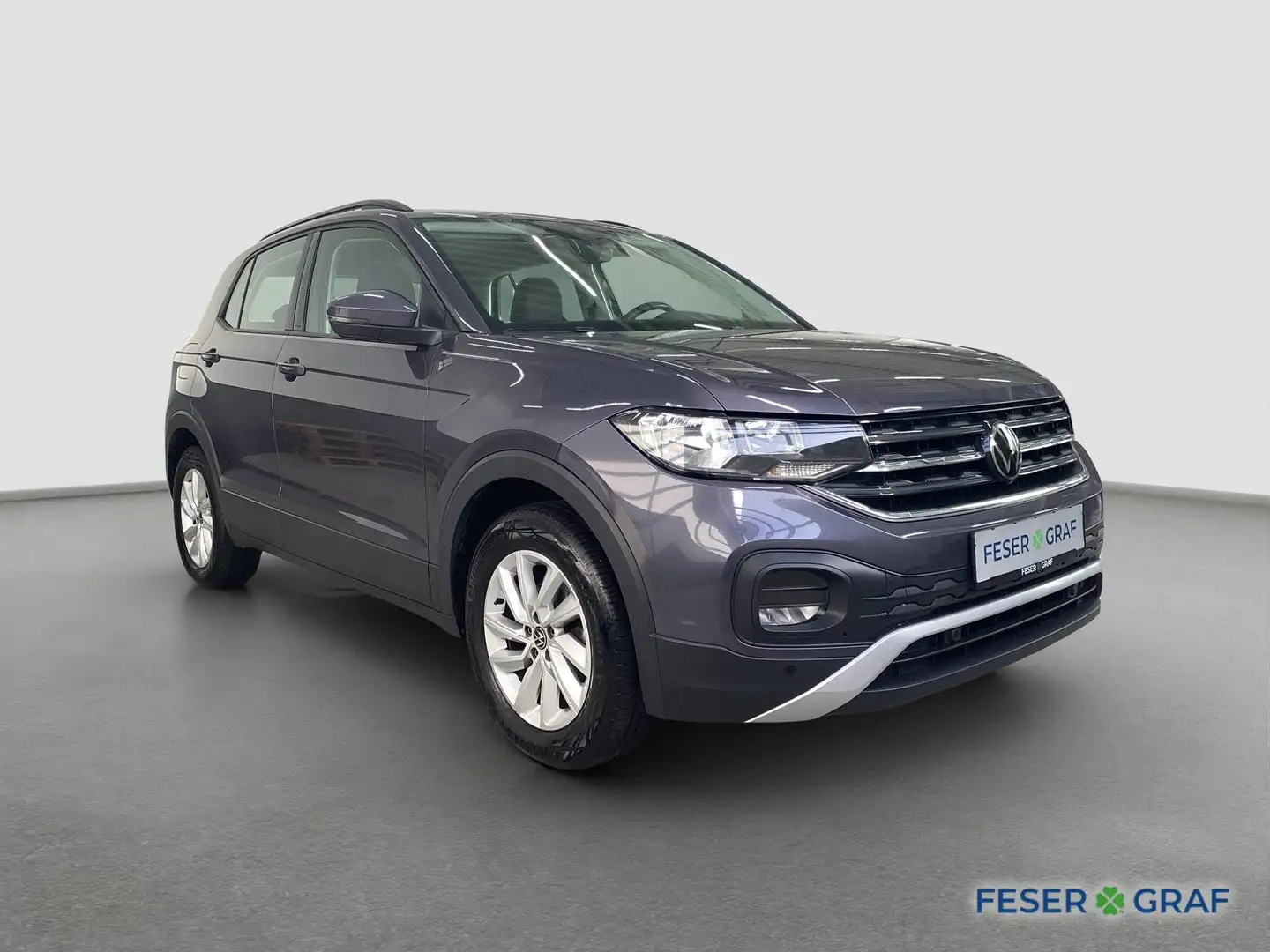 Volkswagen T-Cross LIFE 1.5 TSI 110kW DSG AHK DAB+ APP Connect Gris - 2