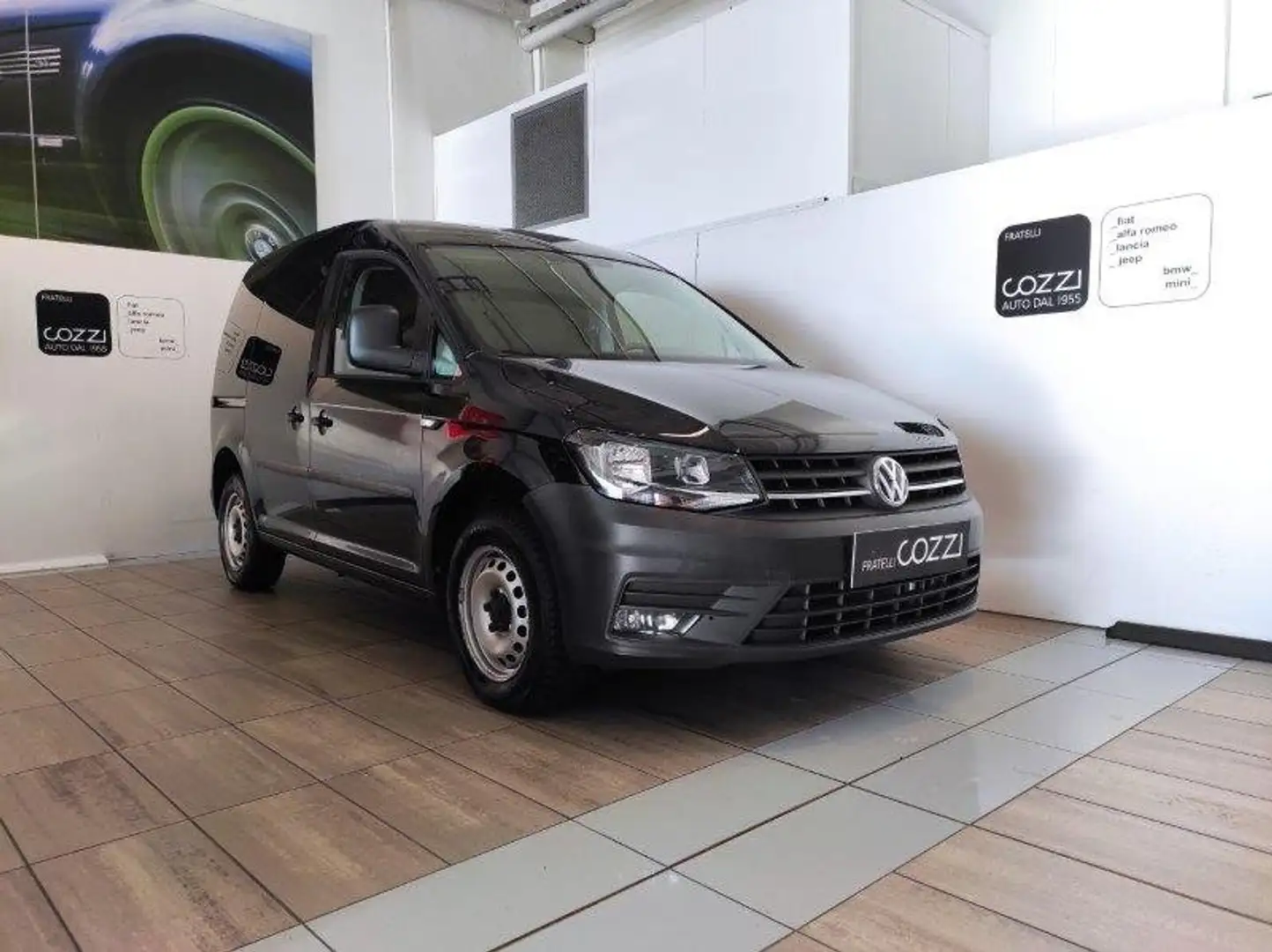 Volkswagen Caddy 2.0 TDI 102 CV Furgone Business Zwart - 1