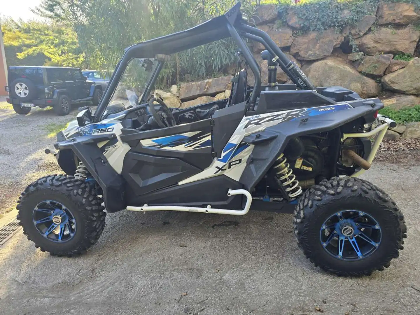 Polaris RZR 1000 TURBO RZR 1000 168CH Full options Blanc - 2