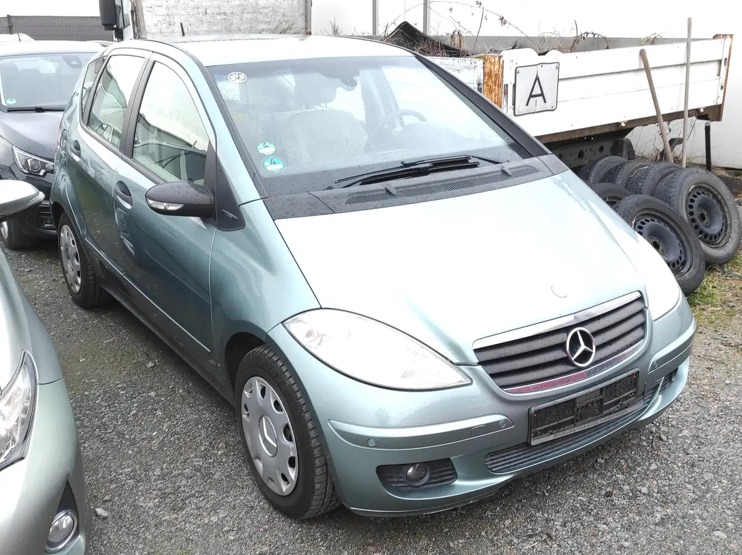 Mercedes-Benz A 170 KLIMA PDC EURO-4 SERVOLENKUNG ABS 8-RÄDER BC Grün - 2
