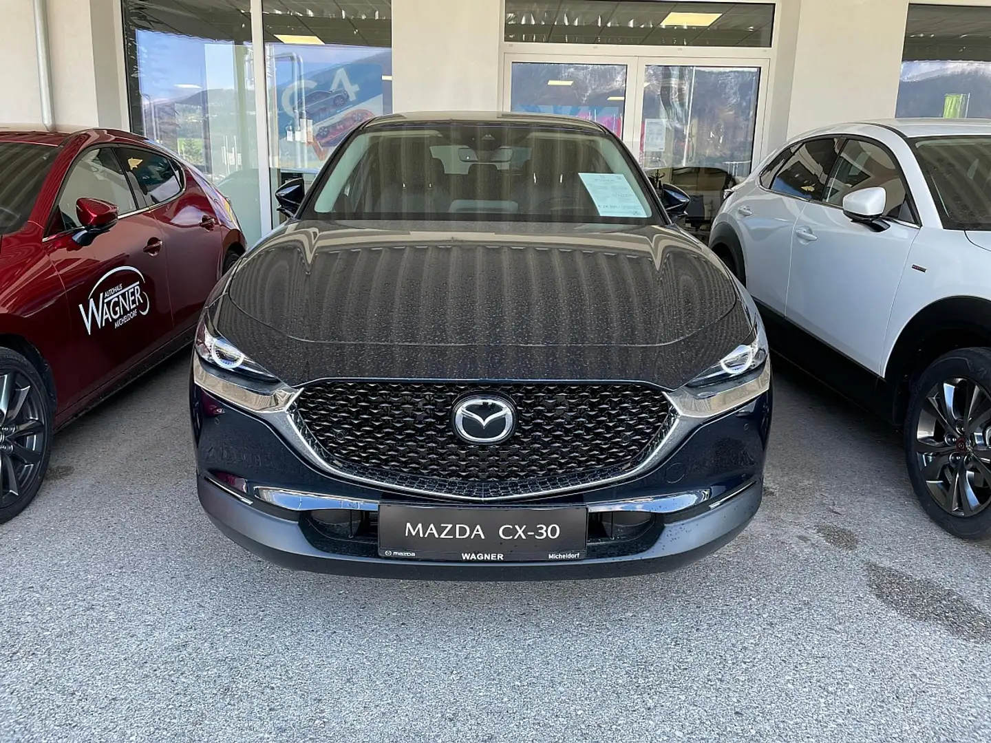 Mazda CX-30 e-Skyactive G140 Homura Aut. Blau - 2