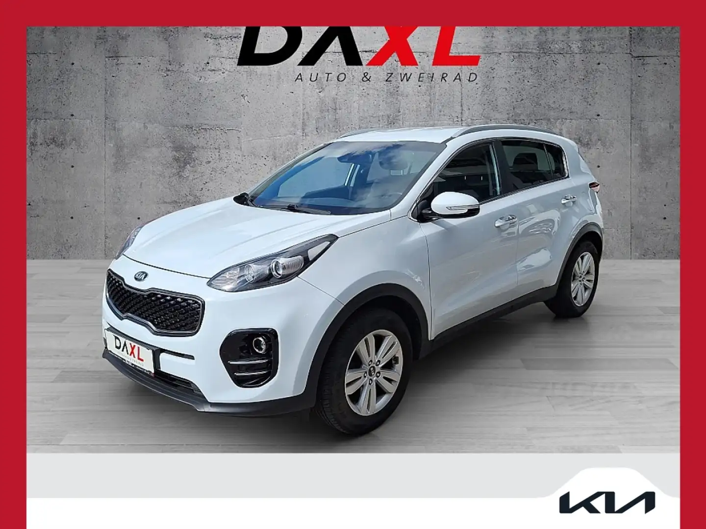 Kia Sportage 1,7 CRDI ISG Österreich Edition Weiß - 1