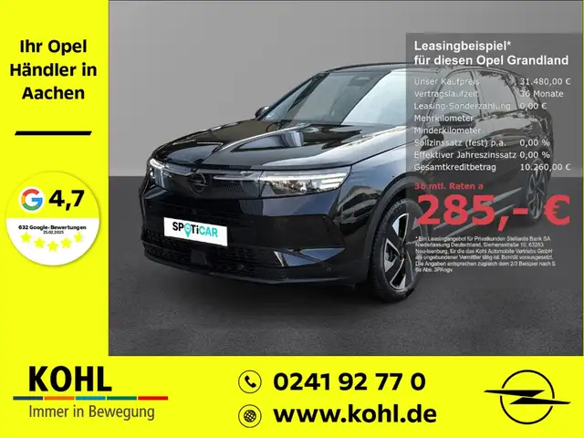 Opel Grandland GS 1.2 Hybrid 145PS AHK Allwetter Navi 360*Kamera