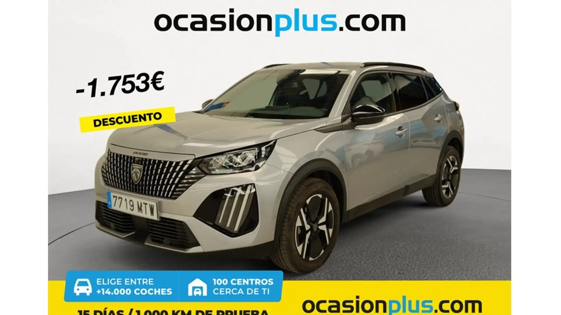 Peugeot 2008 1.2 PureTech S&S Allure 100 Grigio - 1
