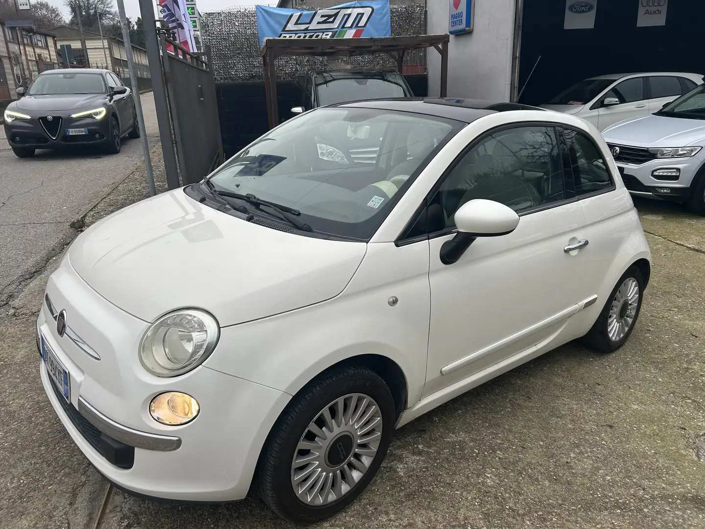 Fiat 500 500 III 1.2 Lounge 69cv Weiß - 2