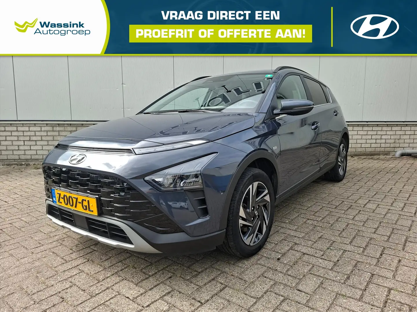 Hyundai BAYON 1.0 T-GDI 100PK 7DCT Premium I Luxe uitvoering Grijs - 1