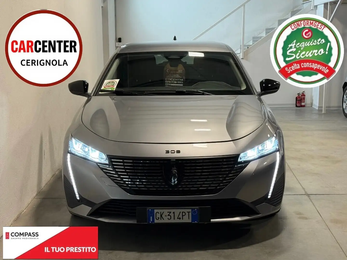 Peugeot 308 BlueHDi 130 S&S EAT8 SW Allure Pack Gris - 1